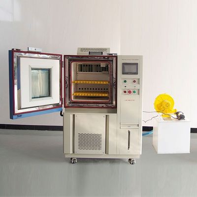 Estándar del EN 60068-2-60 del estruendo de la cámara de la prueba de corrosión del gas de la batería de la so2 H2S
