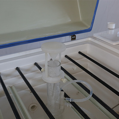 Cámara de la prueba de espray de sal de la fibra de vidrio con el colector ASTM B117 de la niebla