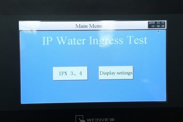 Equipo de prueba de la temperatura del agua de la cámara de la prueba de espray de agua de la simulación