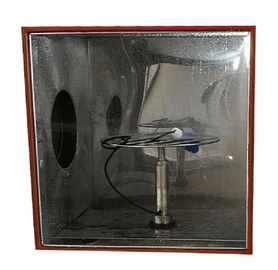 Tipo de acero del ciclo del agua de la cámara de la prueba de la prenda impermeable del equipo de prueba del ingreso del agua